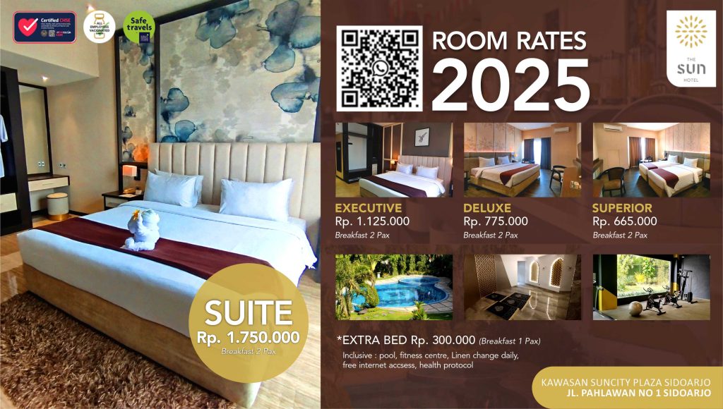 Harga kamar suncity hotel the sun hotel sidoarjo